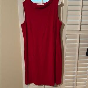Talbots Vibrant Red Mini Dress